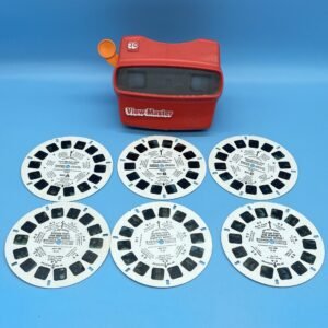 View-Master 3D Viewer 1980s with Muppet Movie and Follow That Bird Reel Sets