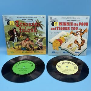 Disney read-along books and records 1970s lot