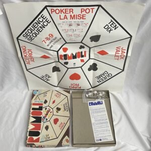 Rummoli De Luxe Game by Copp Clark 1970s Canadian Bilingual