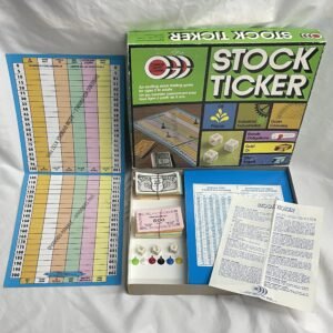 Stock Ticker 1980s Board Game from Canada Games