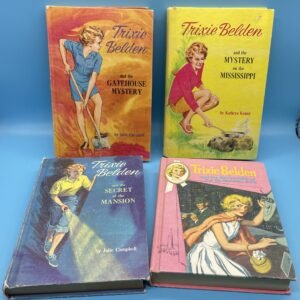 Trixie Belden 1960s Hardcover Lot of 4