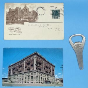 Canadian Pacific Hotel Postcards and Bottle Opener Lot