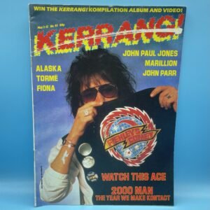 Kerrang! Magazine May 2-15 1985 with Ace Frehley Cover