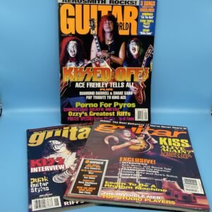 Guitar/Guitar One Magazine Lot - KISS Ace Frehley Covers 1993-1997