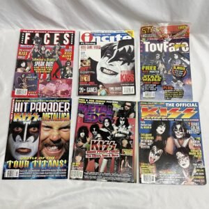 Misc Rock Magazine Lot - KISS Covers 1996-2000