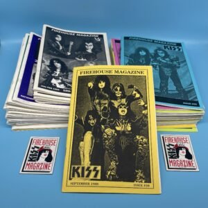 KISS Fanzine Firehouse Magazine Lot of 39 Issues 1988-1998