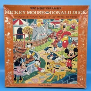 Disney 100pc Mickey Big Spender Jigsaw Puzzle from Jaymar 1969