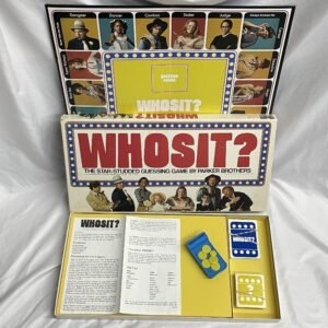Whosit? 1977 Board Game by Parker Canadian Version