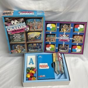 Commercial Crazies VCR Game by Mattel 1986