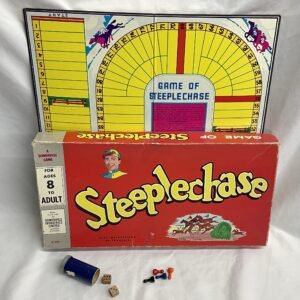 Steeplechase Board Game by Somerville 1960s