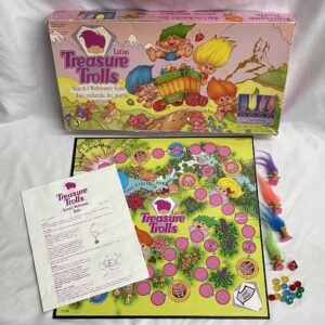 Treasure Trolls Search For the Wishstones Board Game by Pressman 1992 Canadian Version