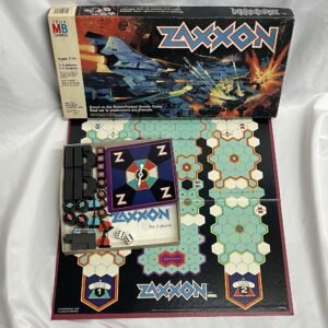 Zaxxon Board Game by Milton Bradley 1983 Canadian Version