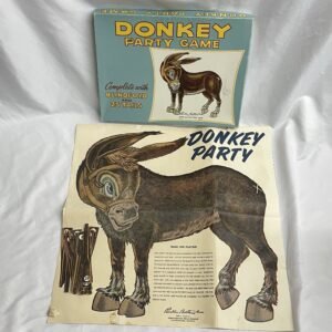 Donkey Party Game (Pin The Tail) by Parker 1960s