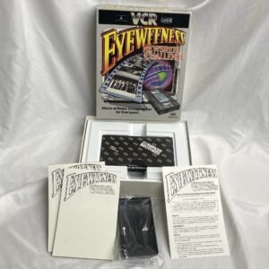 Eyewitness VCR Game by Parker 1985