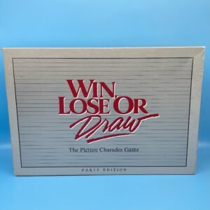Win, Lose Or Draw Party Edition Board Game by Milton Bradley 1988