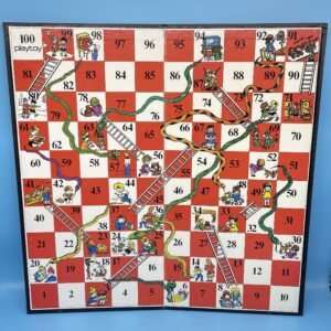 Snakes and Ladders Board Only by Playtoy 1980s