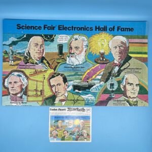 Science Fair Electronics Hall of Frame Tray Puzzle from Radio Shack 1976