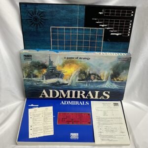 Admirals Board Game by Parker 1972