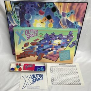 X From Outer Space Board Game by Discovery Toys 1986