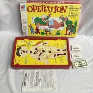 Operation Game by Milton Bradley c1970 Canadian Edition