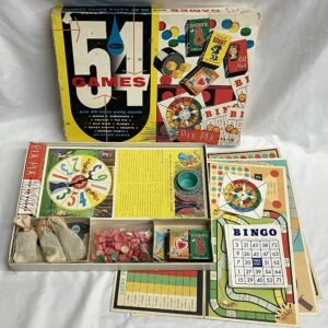 54 Games Set by Whitman 1960 Incomplete