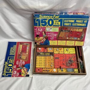 Radio Shack Science Fair 150-In-One Electronic Project Kit 1970s
