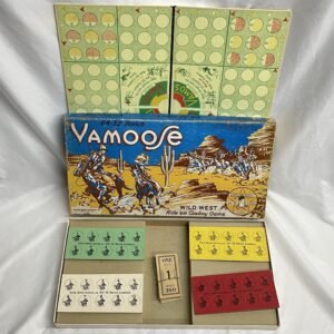 Vamoose Board Game by Wales Game Systems 1952