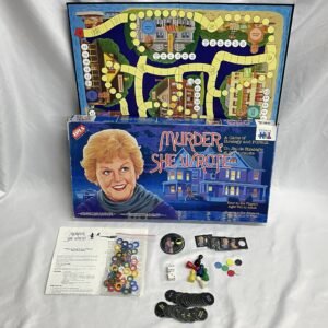 Murder She Wrote Board Game by Warren 1985 Canadian Edition