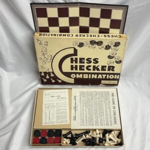 Chess Checker Combination Game from Copp Clark 1950s or 1960s