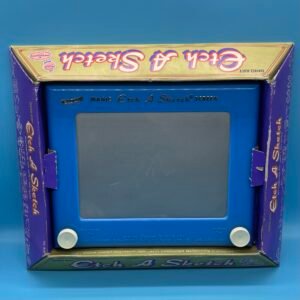 Etch-A-Sketch Magic Screen 1970s Blue Version With Box