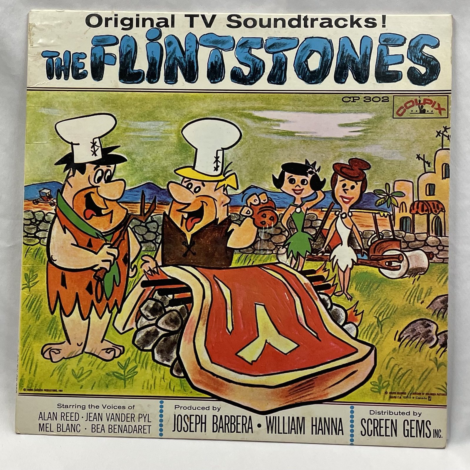 Flintstones Original TV Soundtrack LP 1961