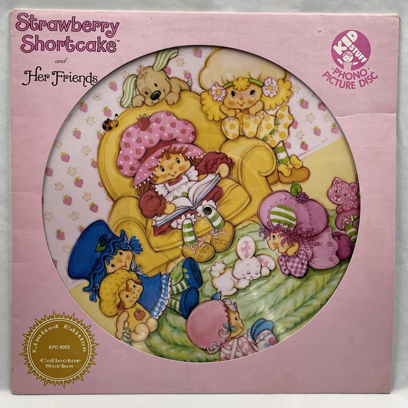 Strawberry Shortcake and Her Friends Picture Disc LP 1981