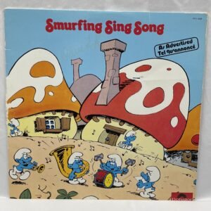 Smurfing Sing Song LP Record 1980