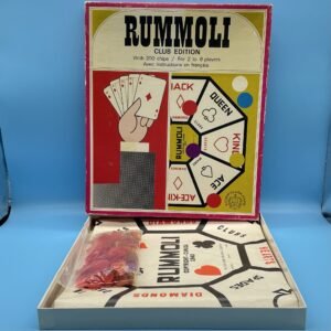 Rummoli Club Edition Game by Copp Clark 1960s Canadian Bilingual