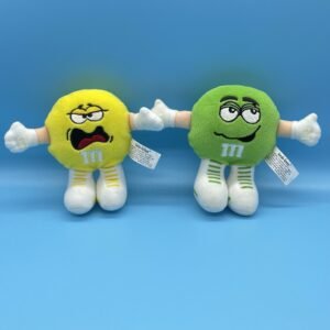 M&M Plush Lot 1998 - Yellin’ Yellow and Gordo Green