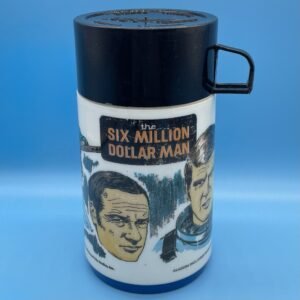 Six Million Dollar Man Thermos 1974