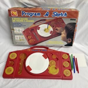 Program A Sketch Spirograph Set by Irwin 1980s