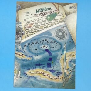 Atari Seaquest Game Manual by Activision 1983