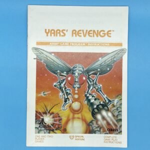Atari Yar’s Revenge Game Manual 1982