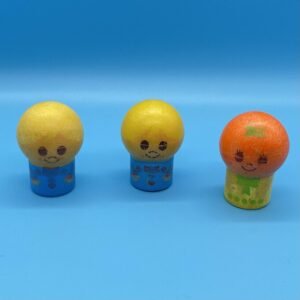 Mattel - Motor Putt-Putt Frontier Junction 1974 Figure Lot