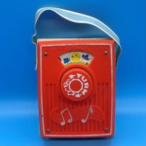 Fisher Price Music Box Pocket Radio Jack and Jill from 1973