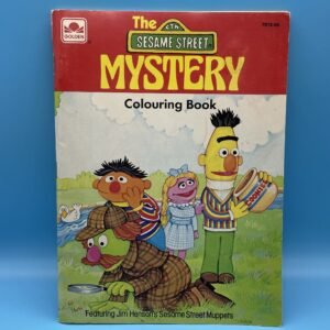 Sesame Street Mystery Colouring Book 1980