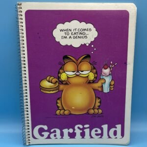 Garfield Coiled Scribbler 1980s