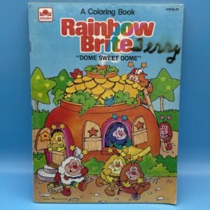 Rainbow Brite Dome Sweet Dome Coloring Book