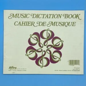 Hilroy Music Dictation Book 1980s Unused
