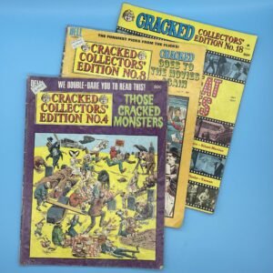 Cracked Magazine Collectors’ Edition Lot of 3 from 1974-1977