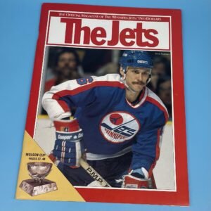 Winnipeg Jets Game Program April 6 1986 vs Flames