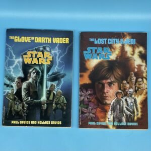 Star Wars Glove of Darth Vader and Lost City of the Jedi Book Lot 1992