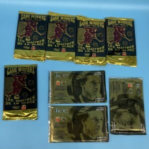 McDonald’s Hockey Card Lot 1996 Pinnacle (5) 1998 Upper Deck (3) Unopened