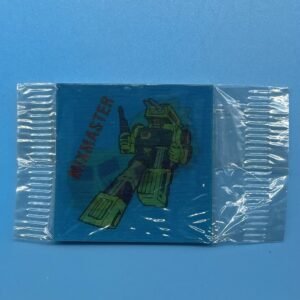 Kellogg's Transformers Mixmaster Flicker Sticker 1986 Factory Sealed Canadian Version